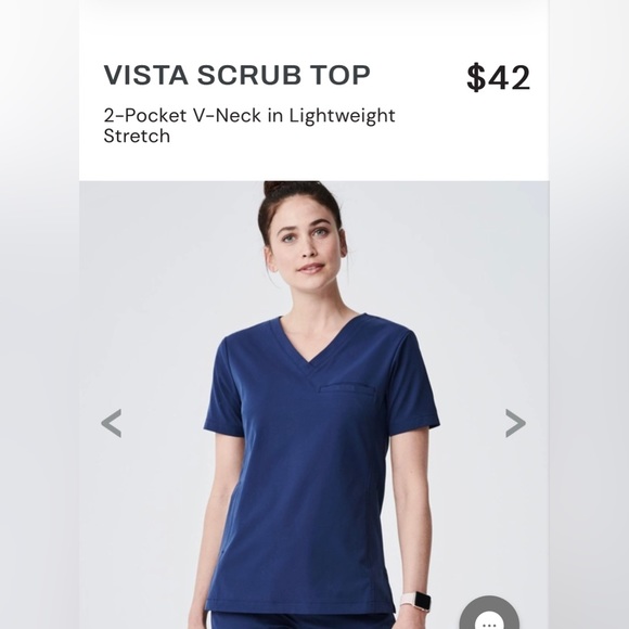 Medelita Navy Scrub 3-piece Bundle | Sz: Medium - Picture 5 of 16